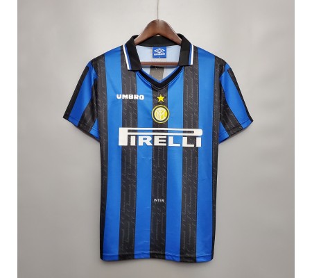 Inter Milan 97/98 Home Blue Soccer Jersey